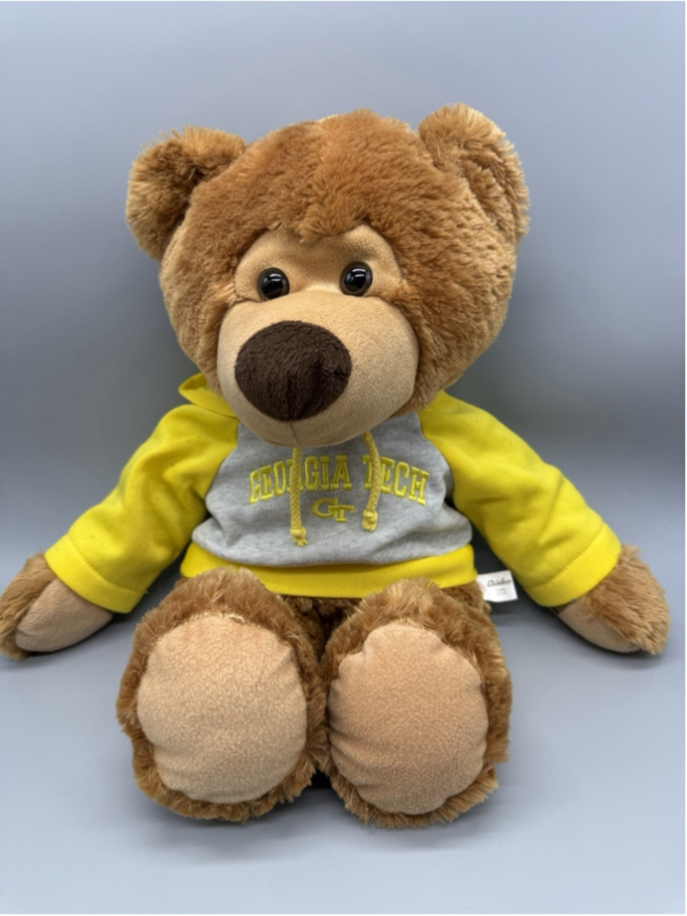 Baden Georgia Tech Yellow Jackets Plush Teddy Bear Hoodie Stuffed Animal